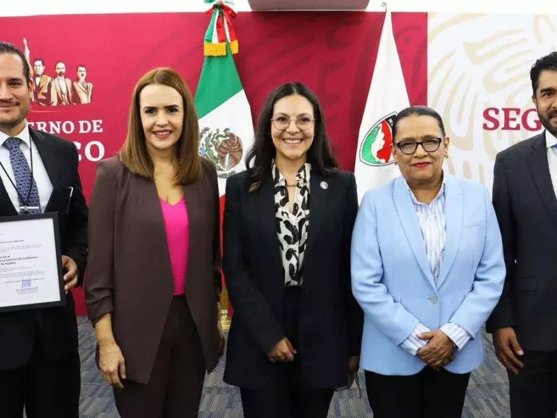 Gobierno Federal acredita al Centro de Evaluación y Control de Confianza de Puebla