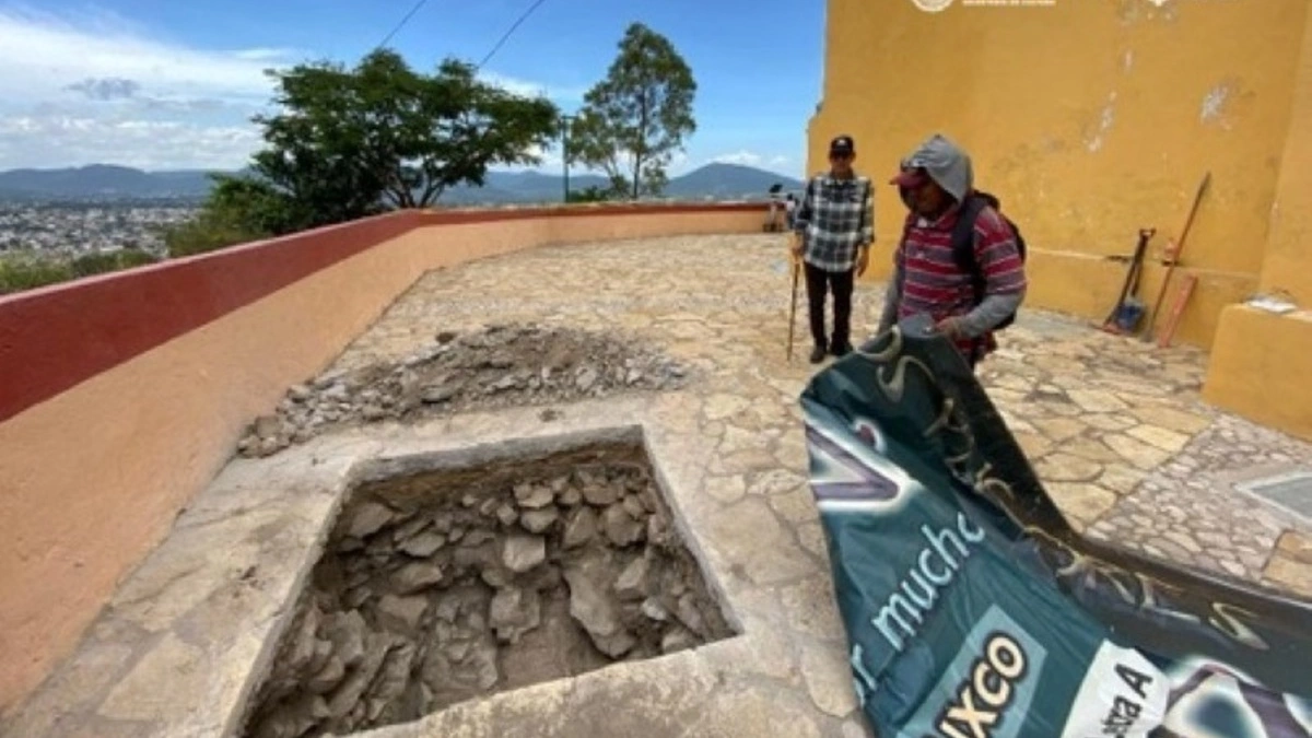 Templo prehispánico en el cerro de San Miguel: te contamos