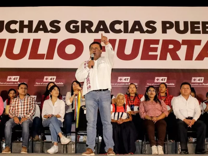 Julio Huerta regresa a Zinacatepec “seré gobernador”