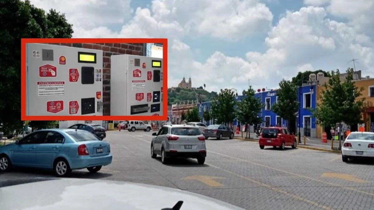 Modernizan estacionamiento de zócalo de Cholula y amplían horario 