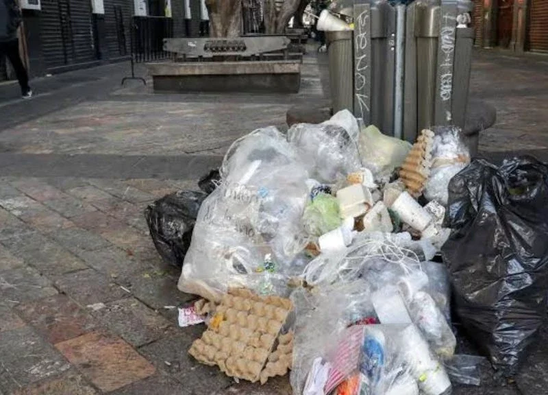 Recolección de basura en Puebla