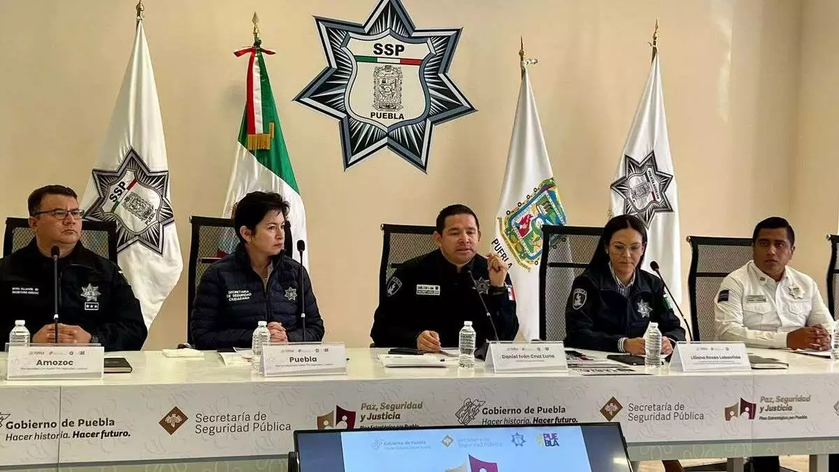 Tiene Puebla mil 100 nuevos policías SSP