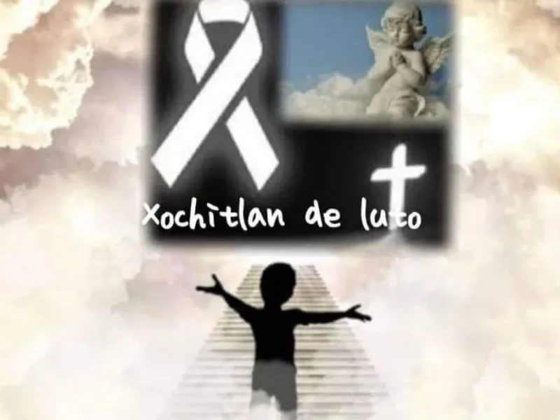 Xochitlán de luto muere niño al caer de carro alegórico