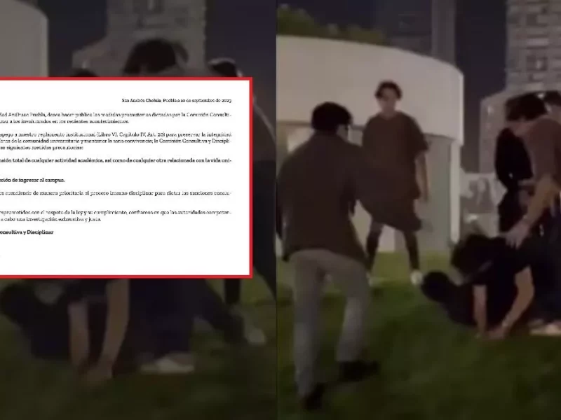 La Anáhuac suspende a estudiantes que golpearon a Neto en la Estrella de Puebla