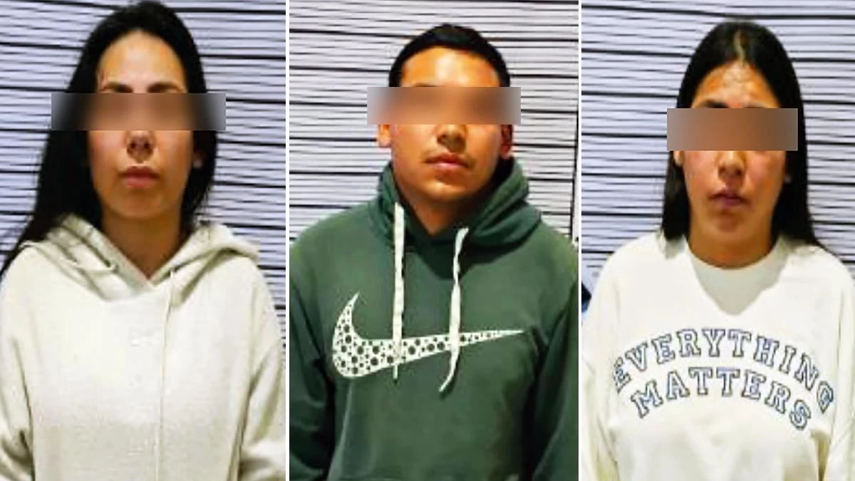 Detienen a dos mujeres y un hombre por robo a casa habitación en Coronango, Puebla