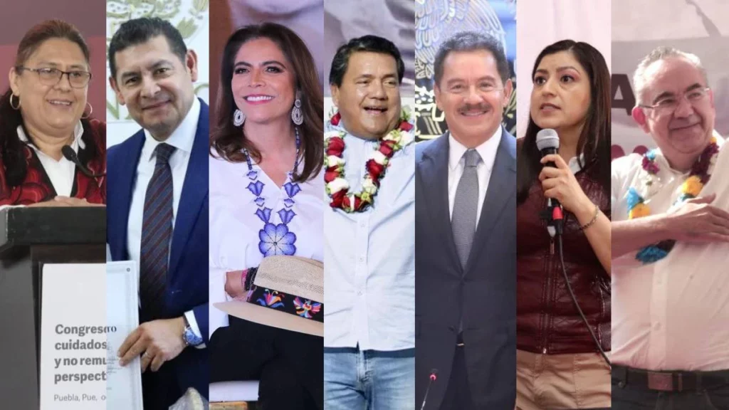 Ellos quieren gobernar Puebla por Morena: ¿quiénes son los que han alzado la mano?