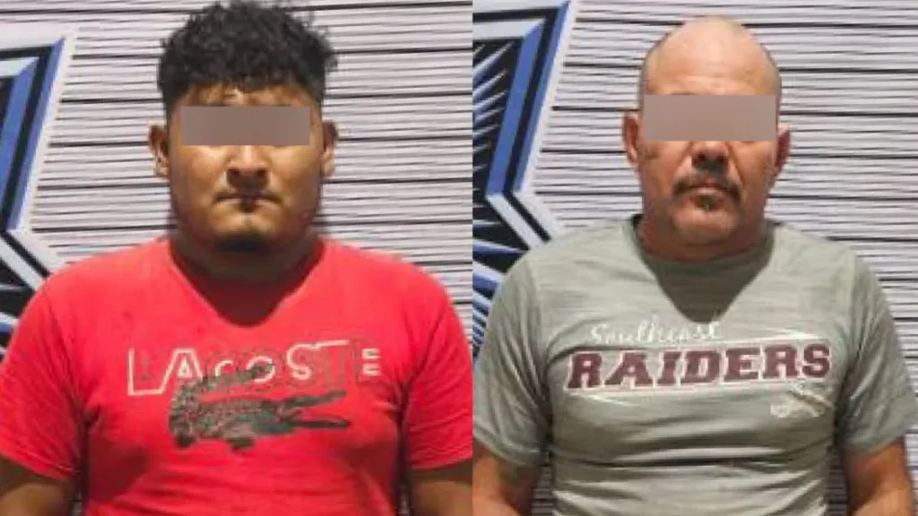 Detienen a 'El Fausto' y 'El Chino' por extorsión en mercados de Puebla