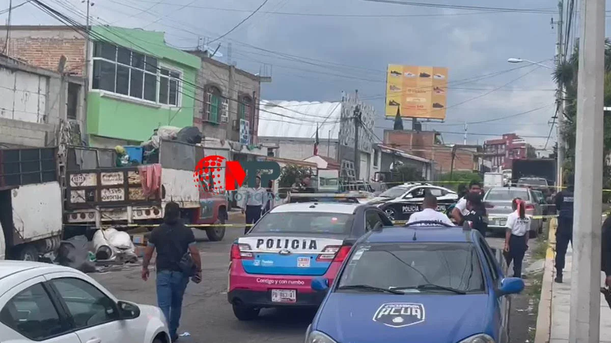 Hombre balea a sus vecinos en Reforma Sur, Puebla: mata a uno y deja herido al otro