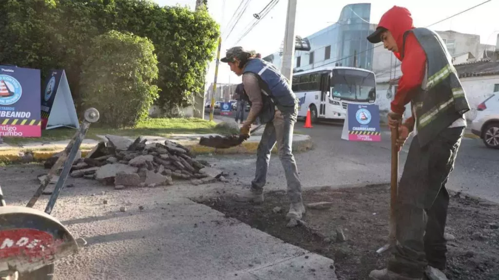 Ayuntamiento de Puebla alcanza la meta de pavimentar mil calles con 864.9 MDP