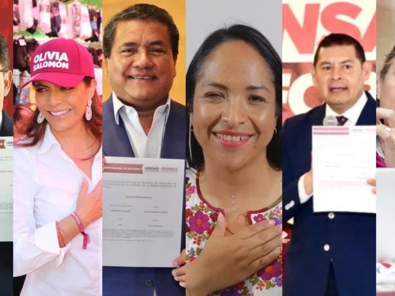 Ellos quieren gobernar Puebla por Morena en 2024: ¿quiénes son?