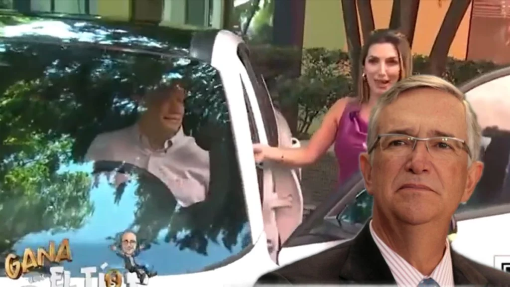 Ricardo Salinas molesto porque ganador de camioneta no se emocionó