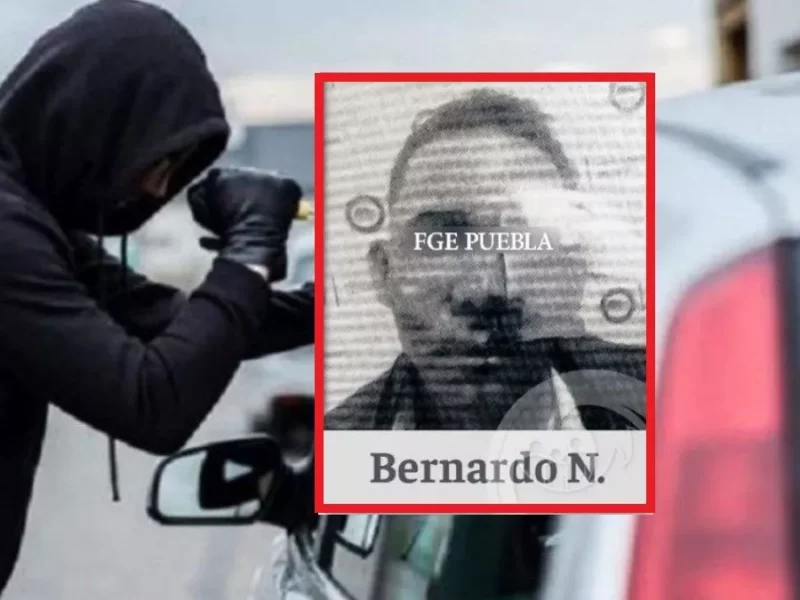 Dan seis años de prisión a Bernardo por robo de vehículo en Cholula