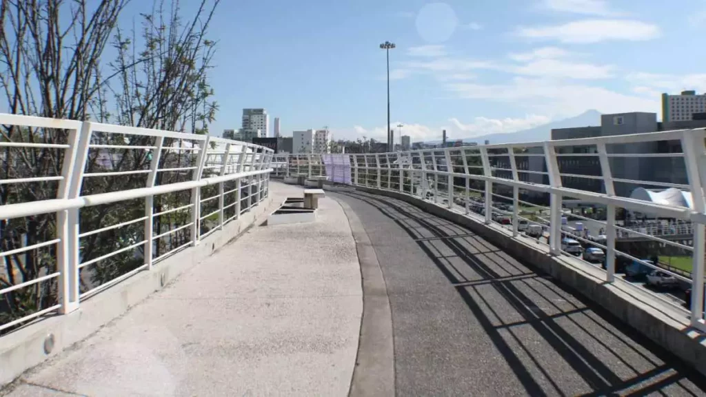 Rehabilitación de nueva ciclovía en Puebla