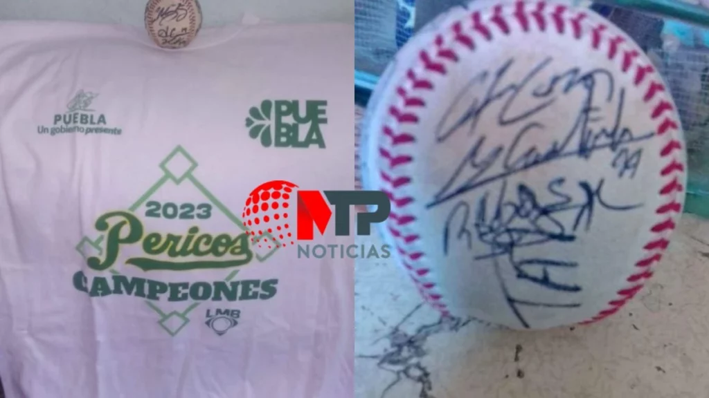 Venden pelota autografiada por Pericos y de regalo ¡una playera!