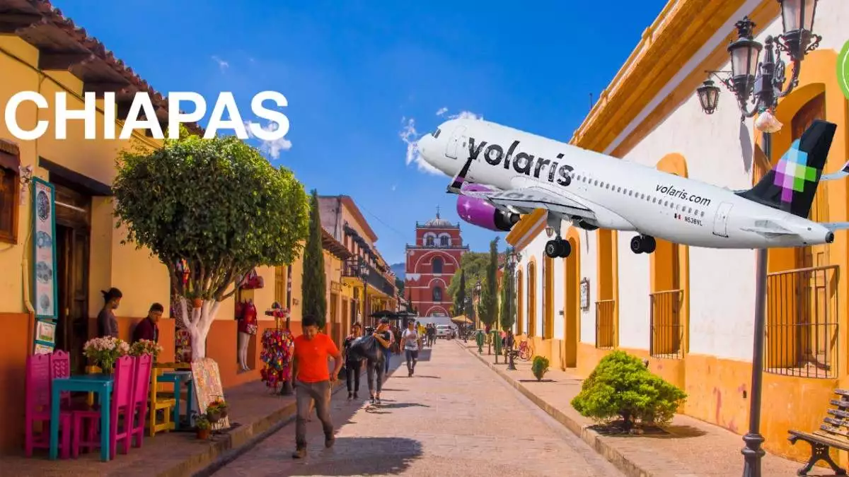 Prevén que Volaris sea la aerolínea para vuelos entre entre Puebla y Chiapas