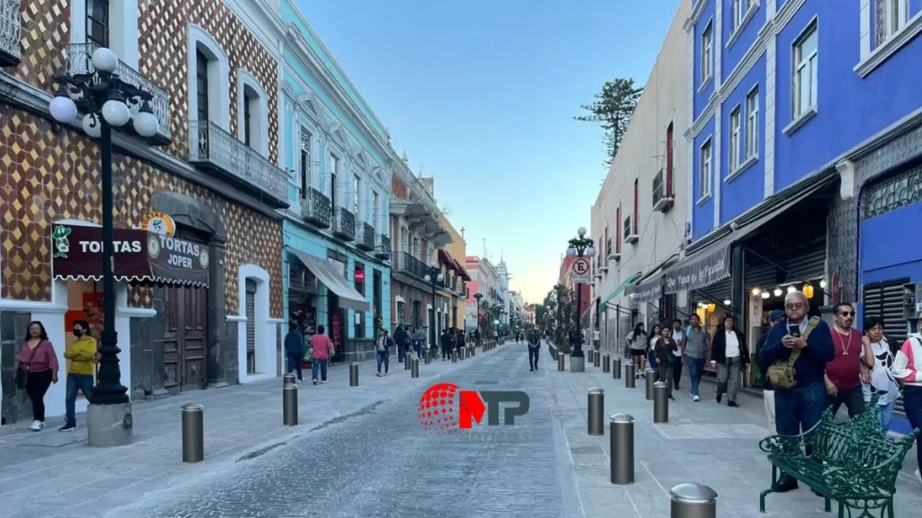 16 de Septiembre en centro Puebla ya es peatonal