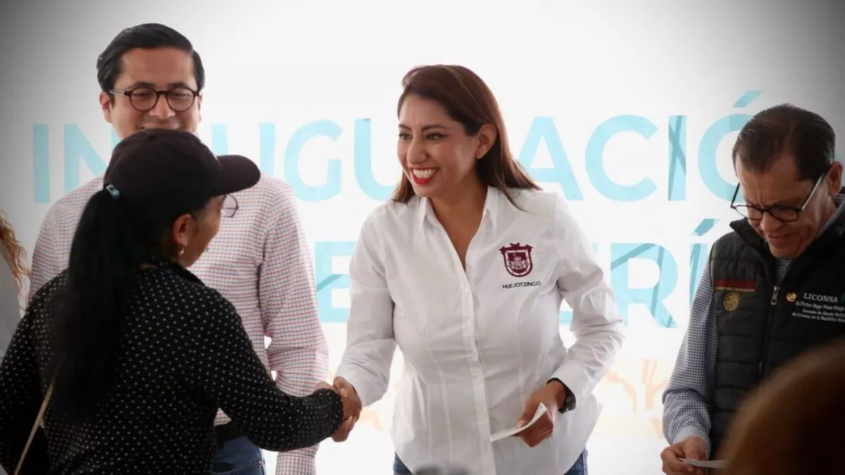 Angélica Alvarado inaugura nueva lechería de Liconsa en Huejotzingo