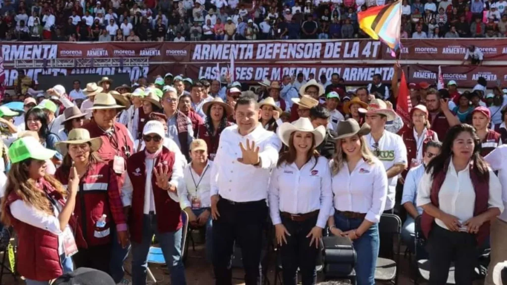 Armenta se declara ganador de la encuesta de Morena en Puebla