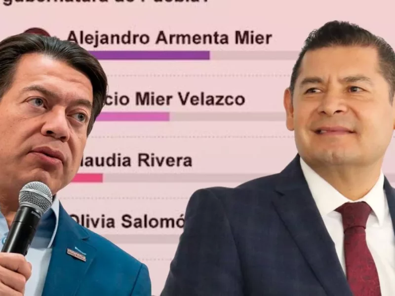 Avisan en Morena que Armenta va en encuesta final en Puebla