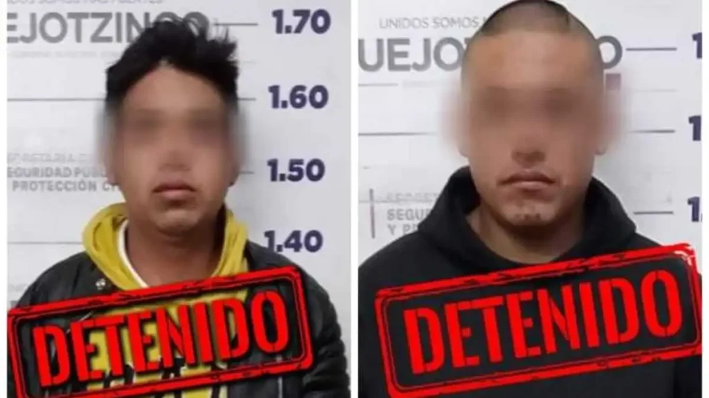 Detenidos en Huejotzingo