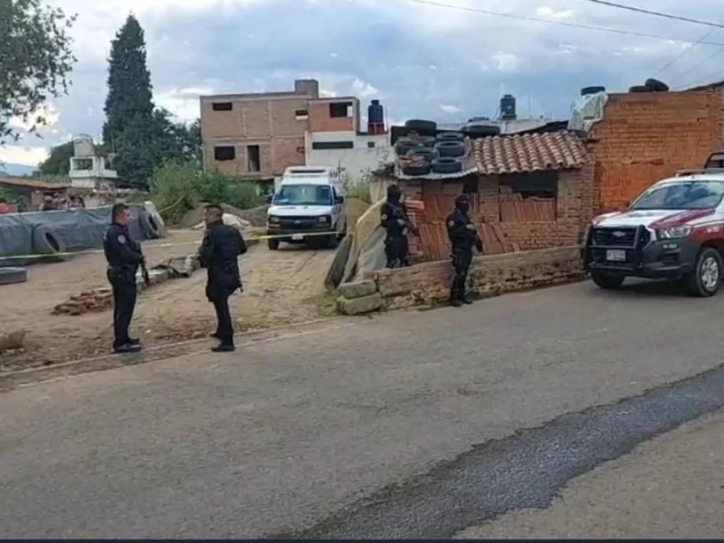 Ladrillera donde balearon a dos hombres en San Pedro Cholula