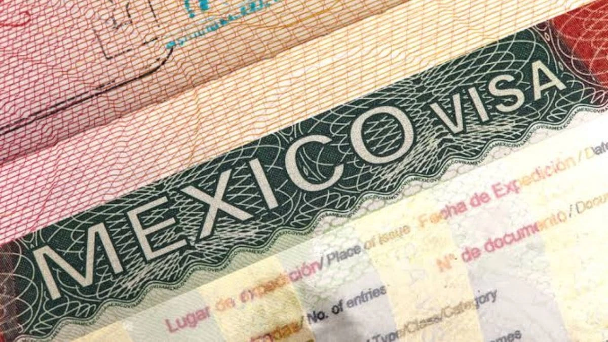 Los extranjeros tendrán que entregar VISA para poder ingresar a México.
