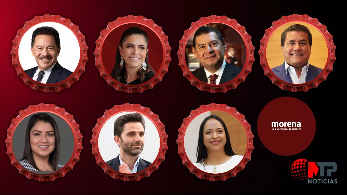 Los finalistas a la gubernatura de Puebla por Morena