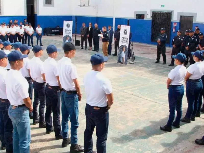 Más de 100 cadetes inician curso de formación para Policía Estatal