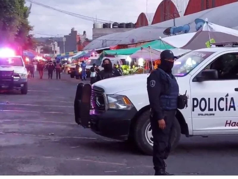 Cuatro muertos deja balacera en el mercado Morelos