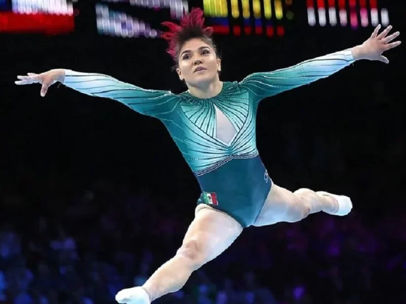 Alexa Moreno logra cuarto lugar en mundial de gimnasia