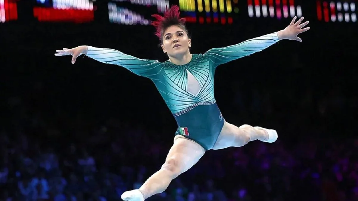 Alexa Moreno logra cuarto lugar en mundial de gimnasia