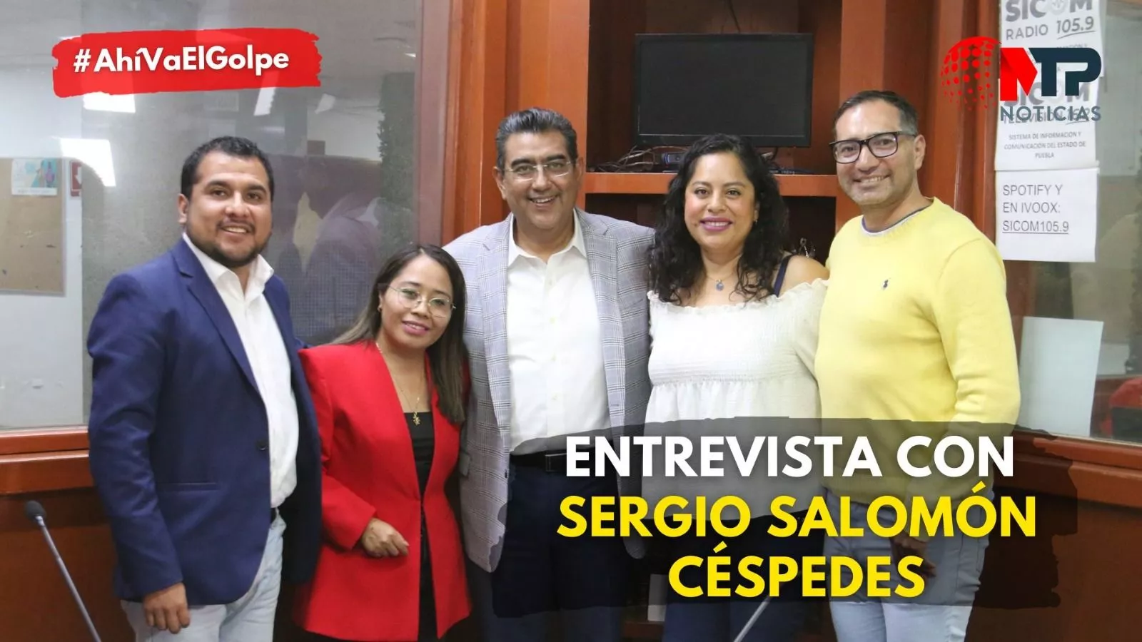 Entrevista con el gobernador Sergio Salomón Céspedes