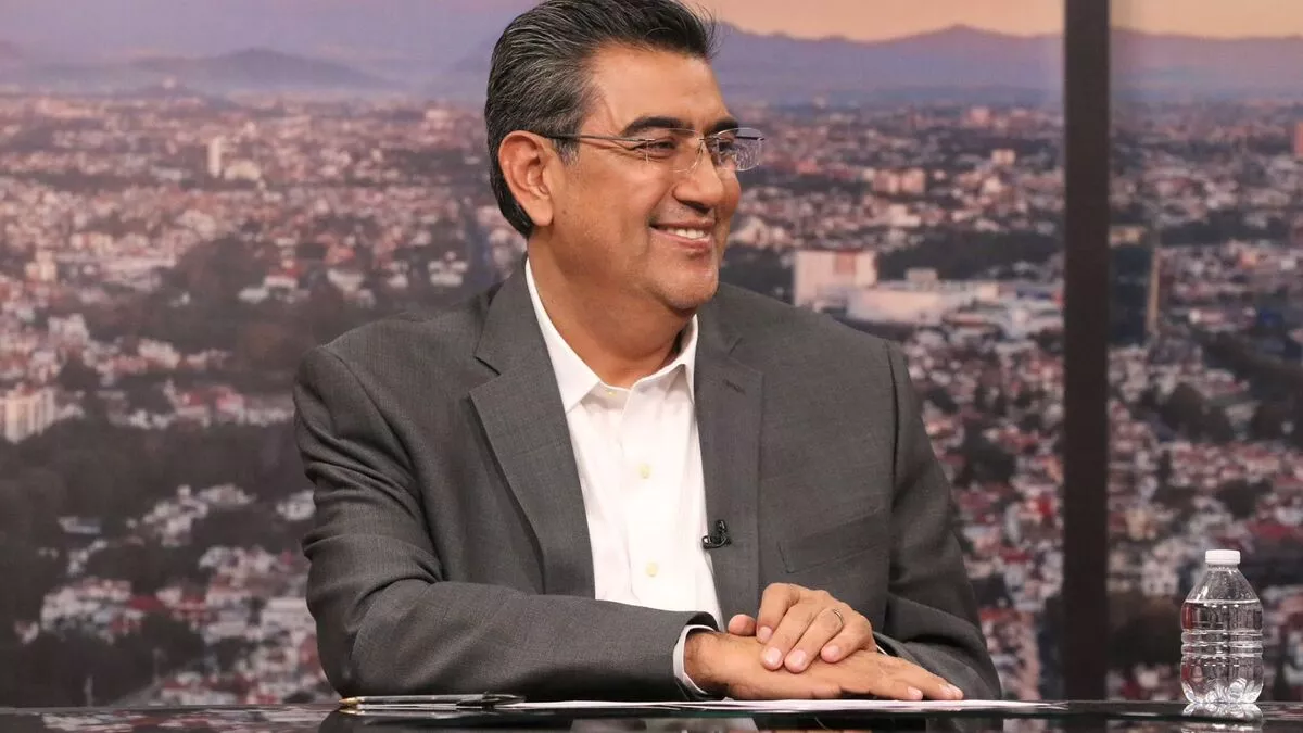 Sergio Salomón Céspedes, gobernador de Puebla.