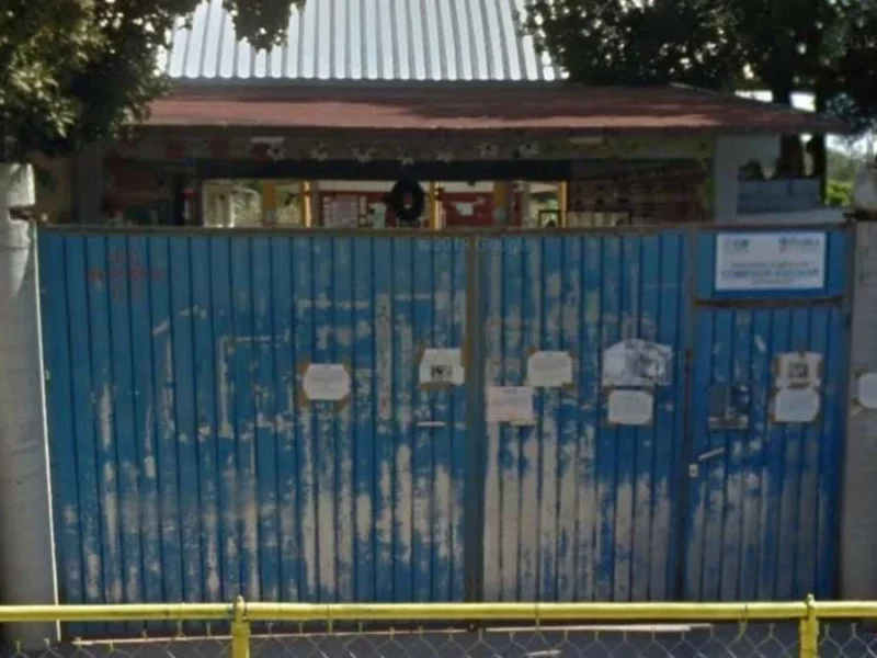 Fachada de escuela donde dos niñas fueron violadas en Tepeojuma