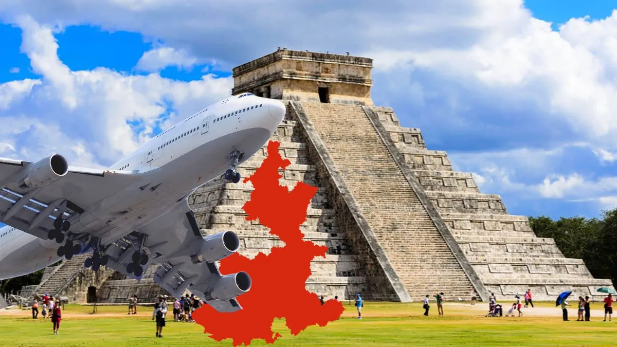 Vuelo Puebla-Mérida ya estás a dos horas de Chichén Itzá