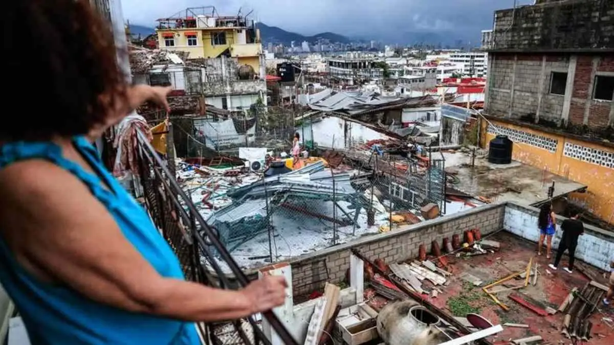 Acapulco a cuatro días de Huracán Otis: 39 muertos, cadáveres en descomposición y gente armada