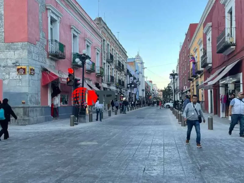 Analizan peatonalizar más calles del Centro Histórico de Puebla