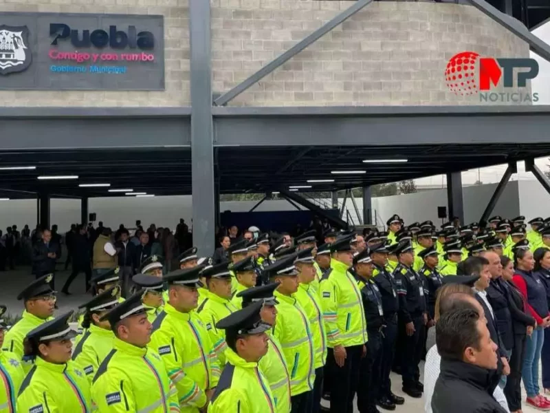 Con 36 MDP ayuntamiento inaugura Comisaría Norte de Puebla