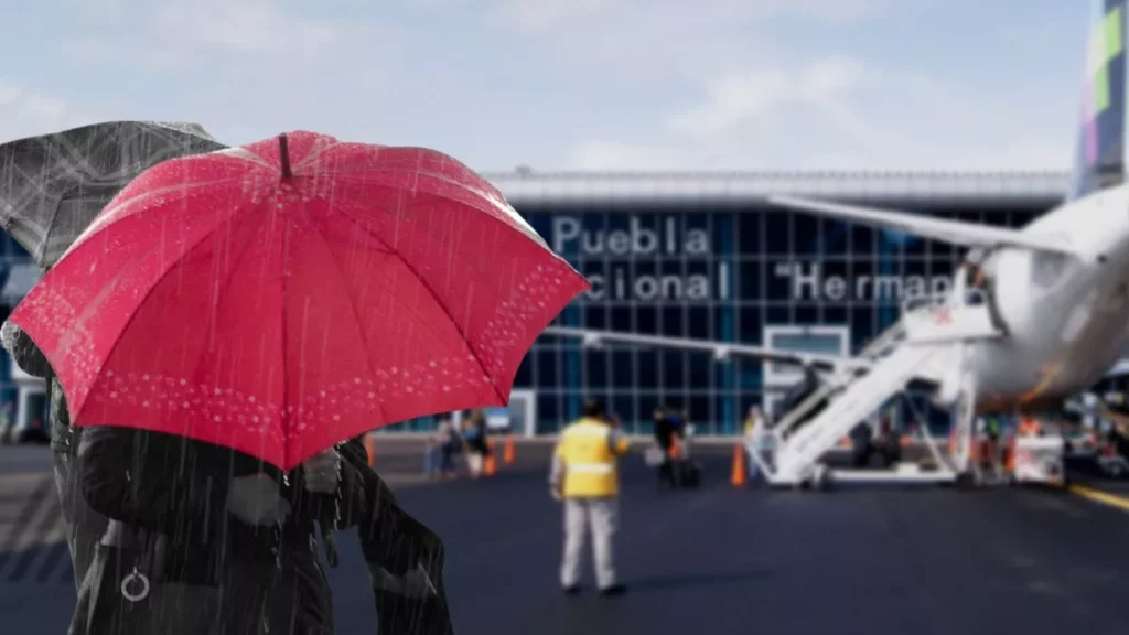 Por mal clima cancelan vuelos en Aeropuerto Internacional