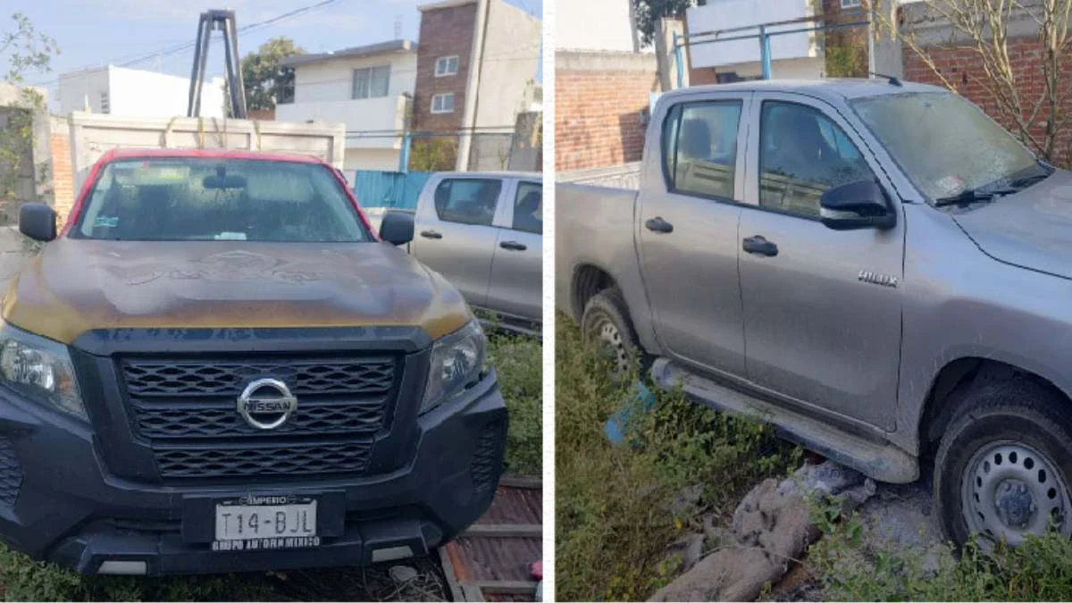 Cateo en Tecamachalco: recuperan dos camionetas robadas