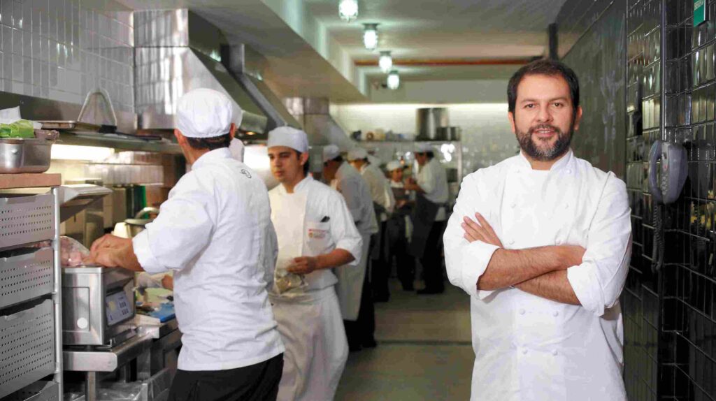 Enrique Olvera, dueño del restaurante Pujol en México.