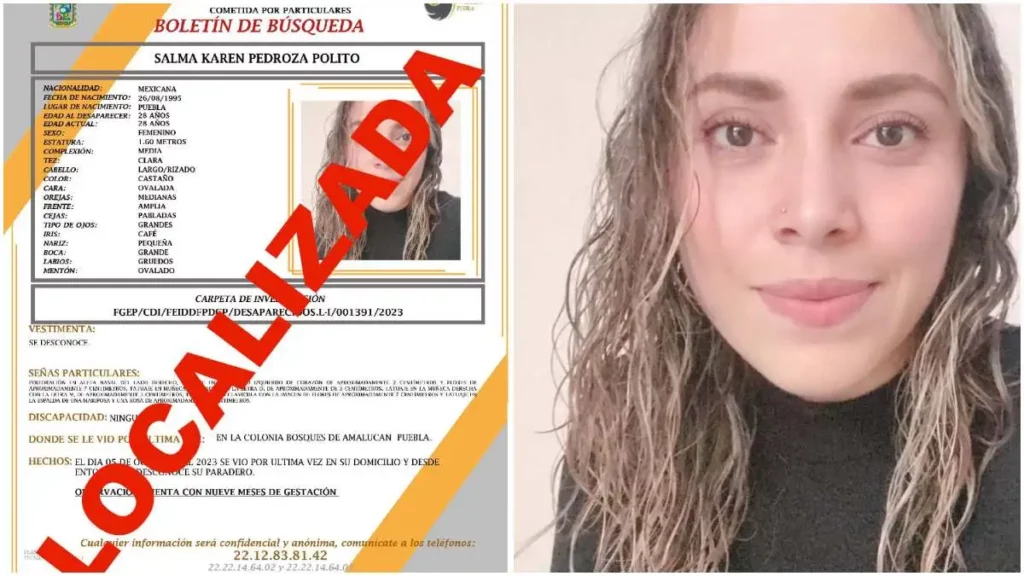 Localizan con vida a Salma Karen en Edomex, reportada como desaparecida en Amalucan