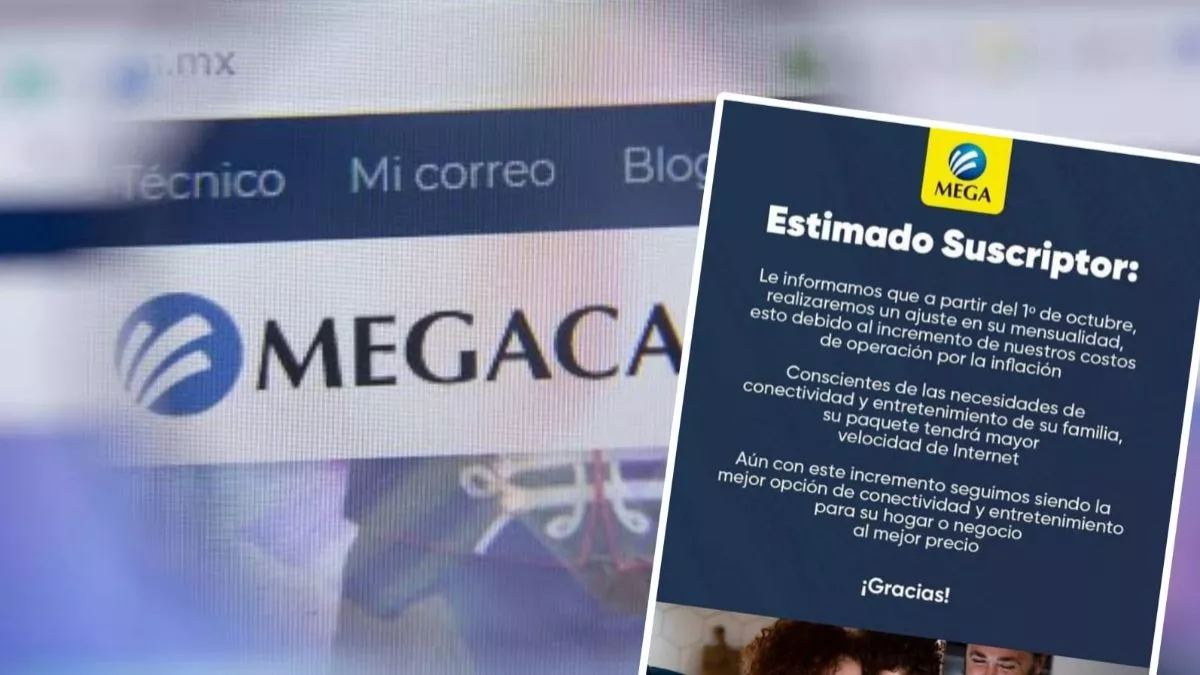 Aumenta Megacable hasta 50 pesos sus tarifas, usuarios explotan por mala calidad en el servicio