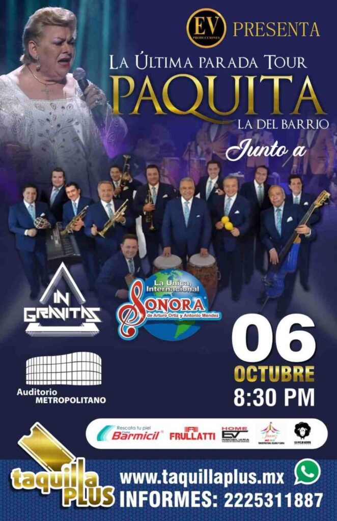 Michael Bublé, Paquita la del Barrio, Grupo Frontera en Puebla: ¿cuándo y costo de boletos?
