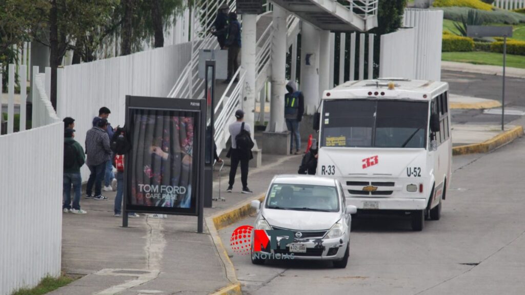 paraderos de transporte Vía Atlixcáyotl