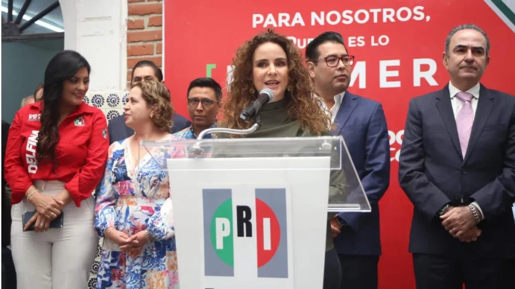 “Ya hay que pasar la estafeta muchachas”: Nancy a Blanca y Lucero al regresar al PRI