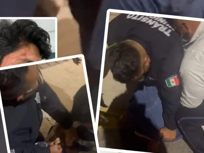 Policías de Tlatehui golpean a estudiante BUAP en retén para quitarle su reloj