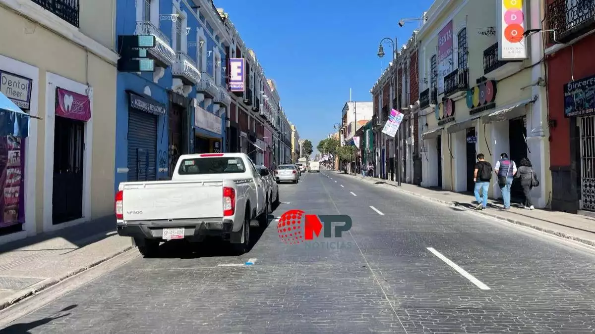 ¡Ya están abiertas las calles de la 10 a la 16 Oriente-Poniente en centro de Puebla!