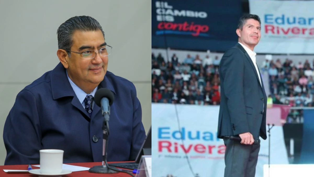 “Uy qué mello”: Sergio Salomón a Eduardo Rivera tras destape por gubernatura