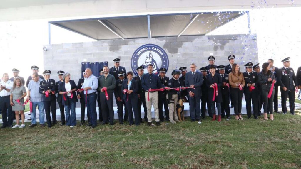 Se incorporan siete perros más a la unidad K9 de Puebla Capital